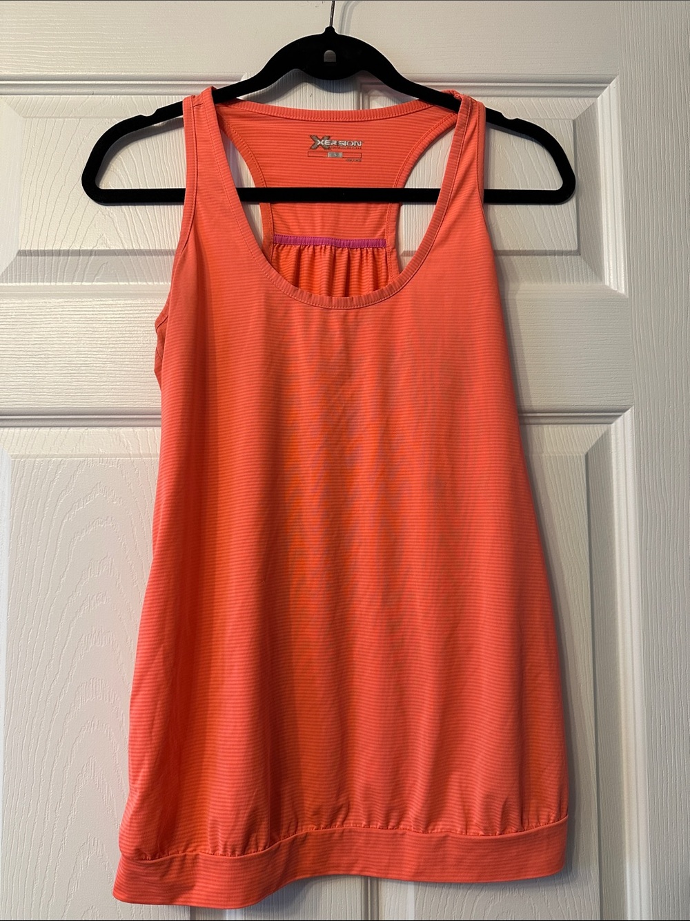 Xersion Coral-Orange Racerback Tank